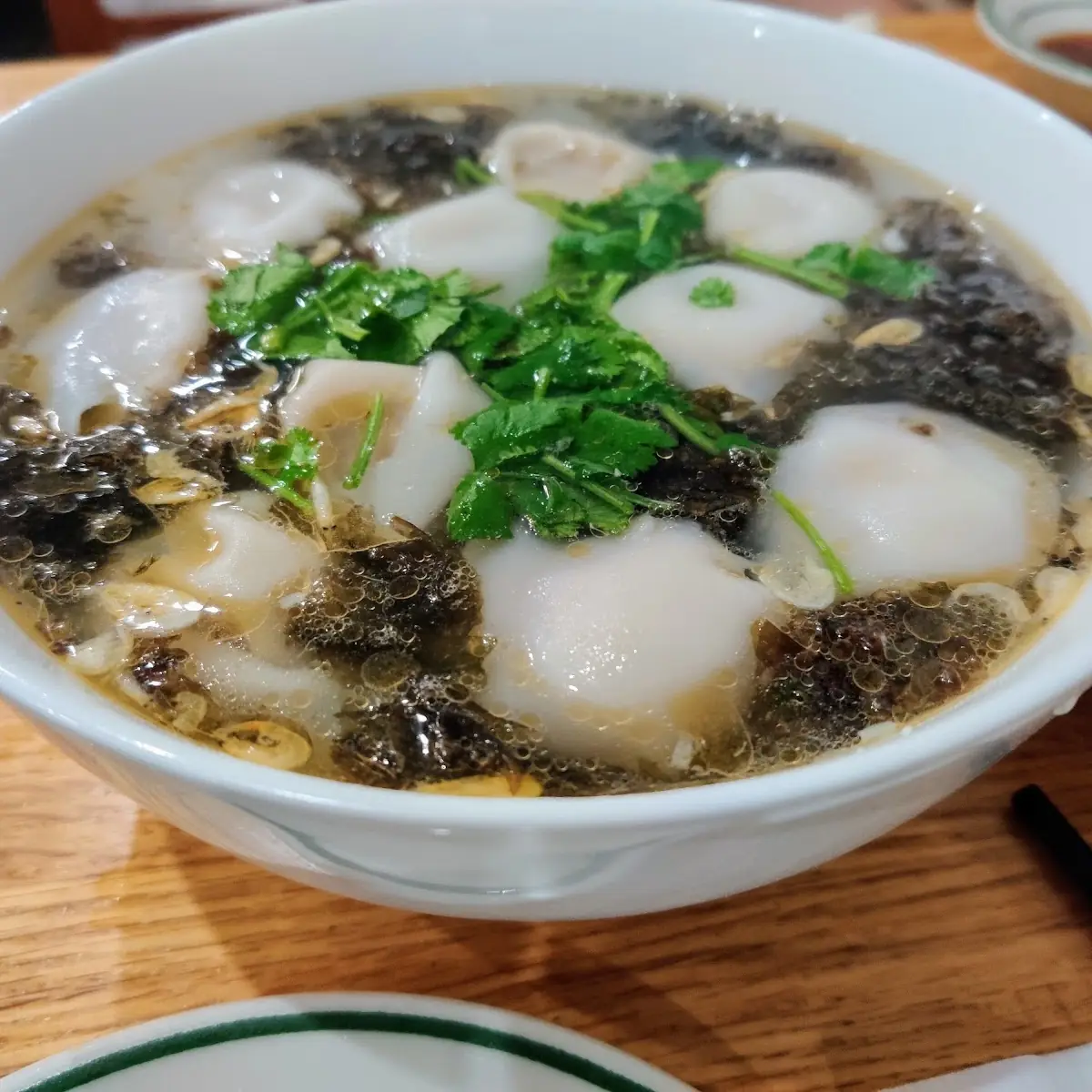 pork wonton soup 馄饨汤